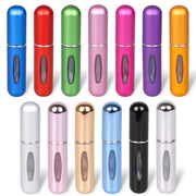 8/5ml Perfume Atomizer Portable Liquid Container For Cosmetics Traveling Mini Aluminum Spray Alcochol Empty Refillable Bottle