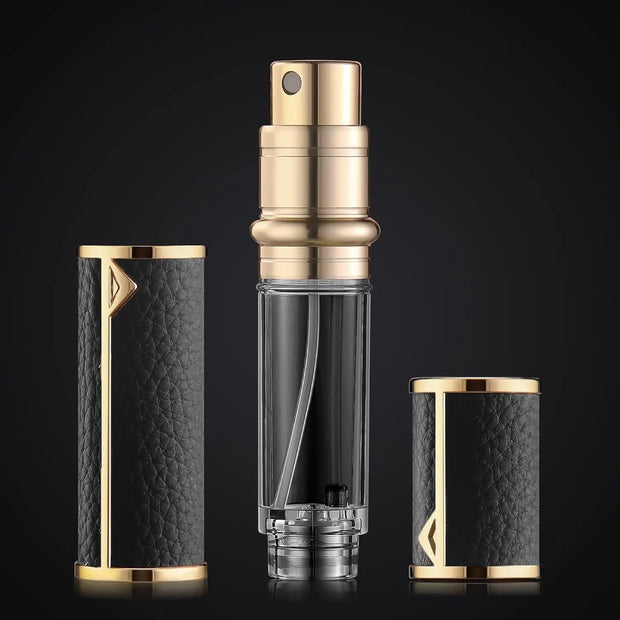 Perfume Travel Refillable Bottle 5ml Perfume Atomizer Bottle Portable Size Sprayer Bottle Luxurious Pocket Perfume Dispenser
