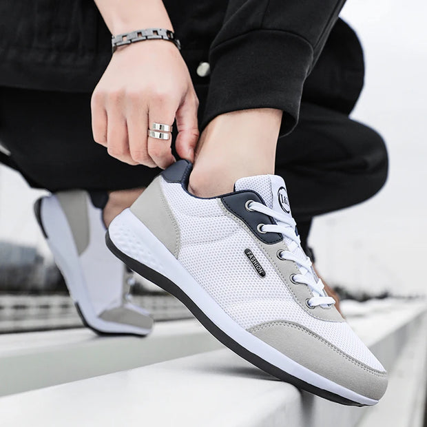 Men Running Shoes Trend Casual Shoes Fashion Mesh Breathable Leisure Male Sneakers Non-Slip Footwear Walking Men Jogging Shoes