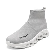 Socks Shoes for Men Black Sneakers Light Breathable Women Runing Shoes Outdoor Platform High Top Men Shoes New Unisex Sport Shoe