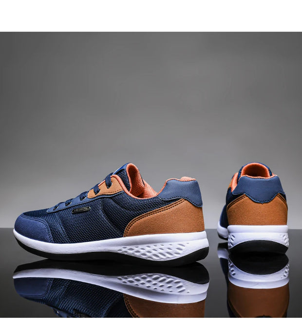 Men Running Shoes Trend Casual Shoes Fashion Mesh Breathable Leisure Male Sneakers Non-Slip Footwear Walking Men Jogging Shoes