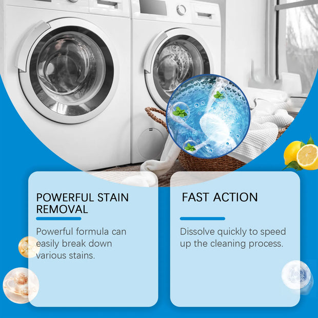 2025 Washing Machine Cleaning Effervescent Tablets, Powerful Dirt Removal, Cleaning Effervescent Tablets, Cleaning Tablets