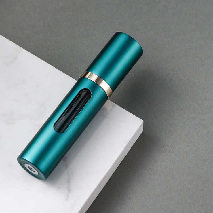5ml Glass Refillable Perfume Bottle with Spray Scent Pump Portable Travel Empty Cosmetic Containers Mini Spray Atomizer Bottle
