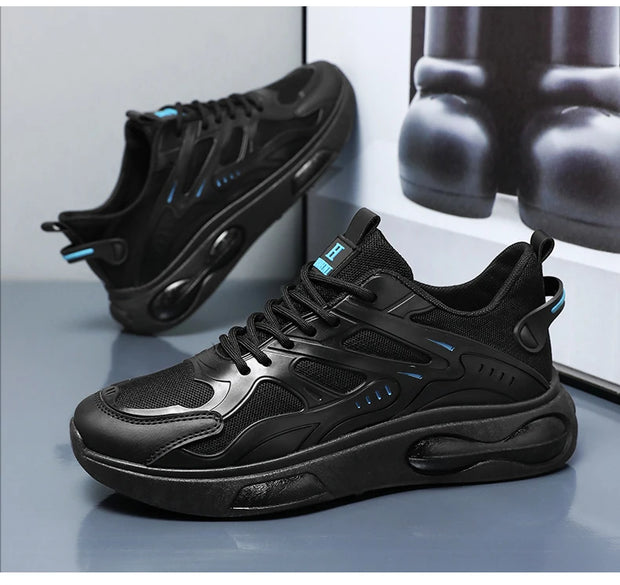 Men's Sneakers New Mesh Breathable Running Shoes Men's Casual Trendy Versatile Soft Sole Anti Slip Wear-resistant Men's Shoes