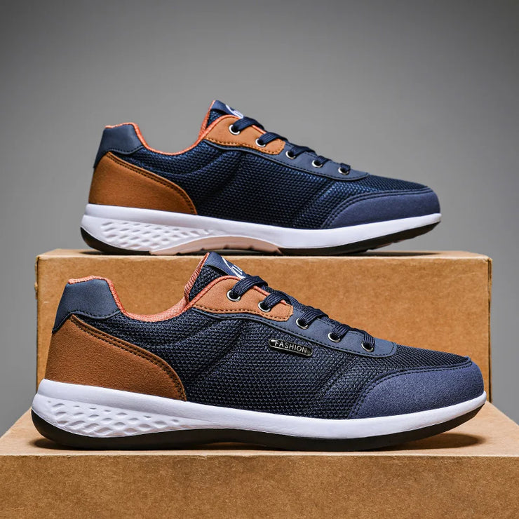 Men Running Shoes Trend Casual Shoes Fashion Mesh Breathable Leisure Male Sneakers Non-Slip Footwear Walking Men Jogging Shoes