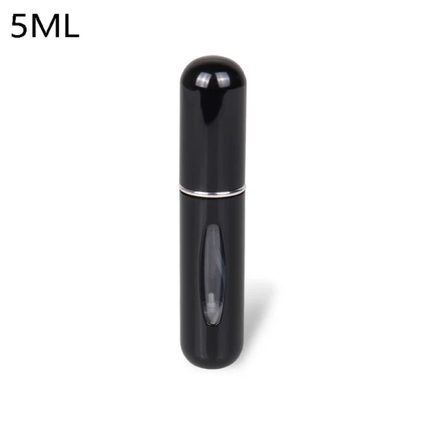 8/5ml Perfume Atomizer Portable Liquid Container For Cosmetics Traveling Mini Aluminum Spray Alcochol Empty Refillable Bottle