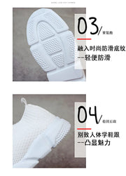 Women Shoes Knitting Sock Sneakers Women Lightweight Casual Slip On Flat Laides Shoes Woman Plus Size Loafers Walking Famela