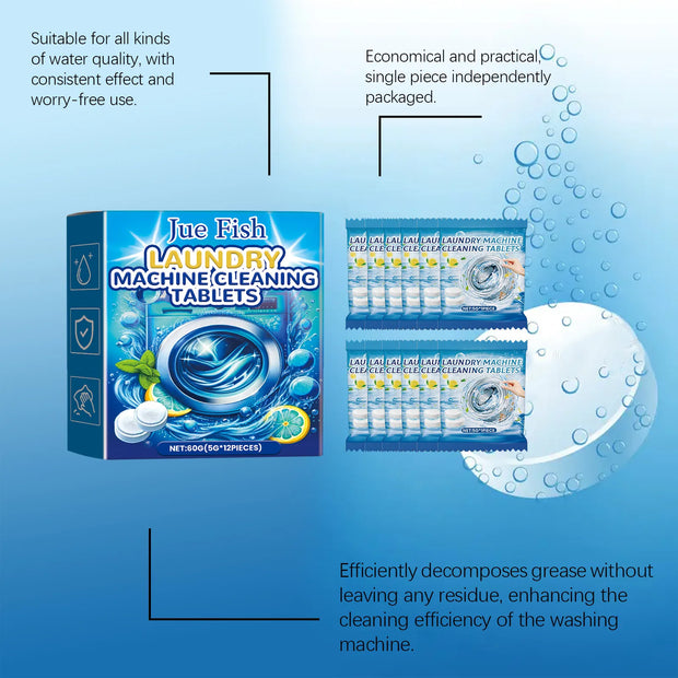 2025 Washing Machine Cleaning Effervescent Tablets, Powerful Dirt Removal, Cleaning Effervescent Tablets, Cleaning Tablets