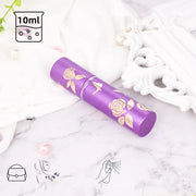 10ml Glass Spray Bottle Metal Perfume Bottles Empty Atomizer Glass Botle Refillable Vials