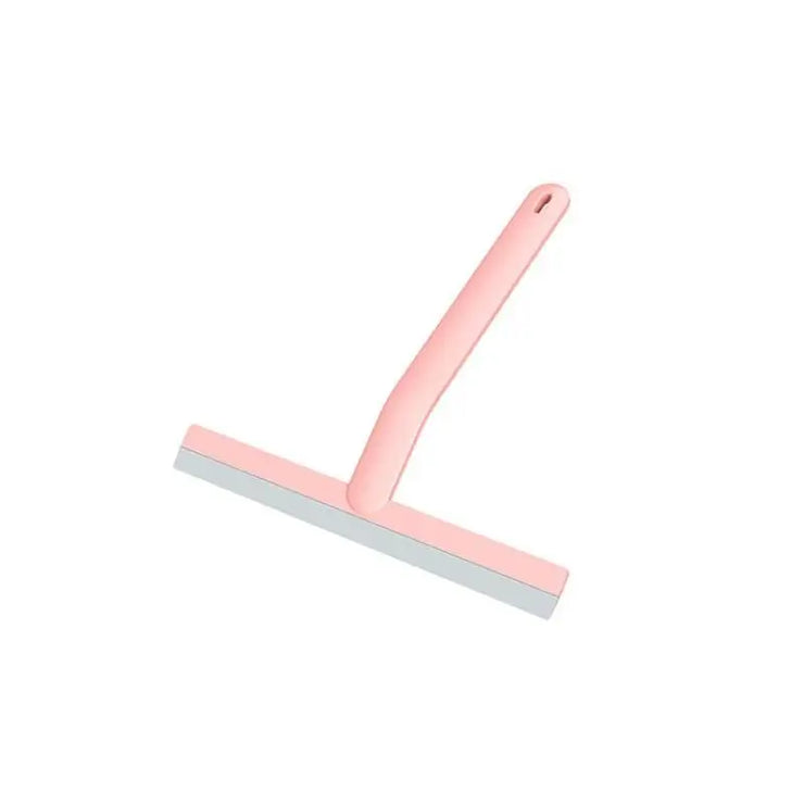 Useful Glass Window Wiper Soap Cleaner Squeegee Mirror Table Scraper Tile Cleaner Tool With Silicone Blade For Bathroom Kitchen