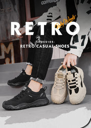 Sneakers for Men Fashion Lace Up Platform Shoe White Breathable Comfortable Male Sport Running Shoes Zapatillas 2025