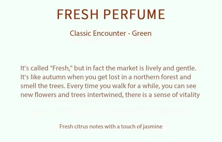 Luxury Women Perfume Floral Scent Romantic Fragrance Lingering Exudes Feminine Charm Women's Longlasting Fragrance Fresh Perfume