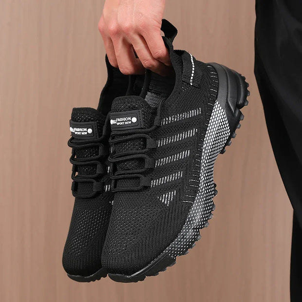 New Mesh Men's Running Shoes Outdoor Casual Walking Fashion Sports Shoes Breathable  Comfortable Training Tennis Shoes for Men