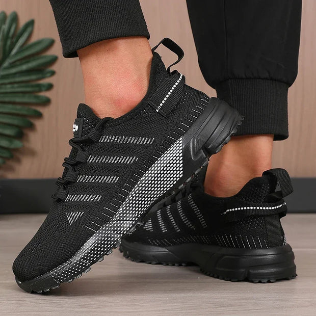 New Mesh Men's Running Shoes Outdoor Casual Walking Fashion Sports Shoes Breathable  Comfortable Training Tennis Shoes for Men
