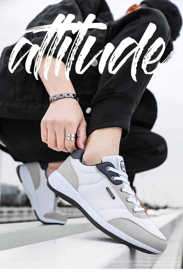 Men Running Shoes Trend Casual Shoes Fashion Mesh Breathable Leisure Male Sneakers Non-Slip Footwear Walking Men Jogging Shoes