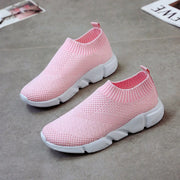 Women Shoes Knitting Sock Sneakers Women Lightweight Casual Slip On Flat Laides Shoes Woman Plus Size Loafers Walking Famela