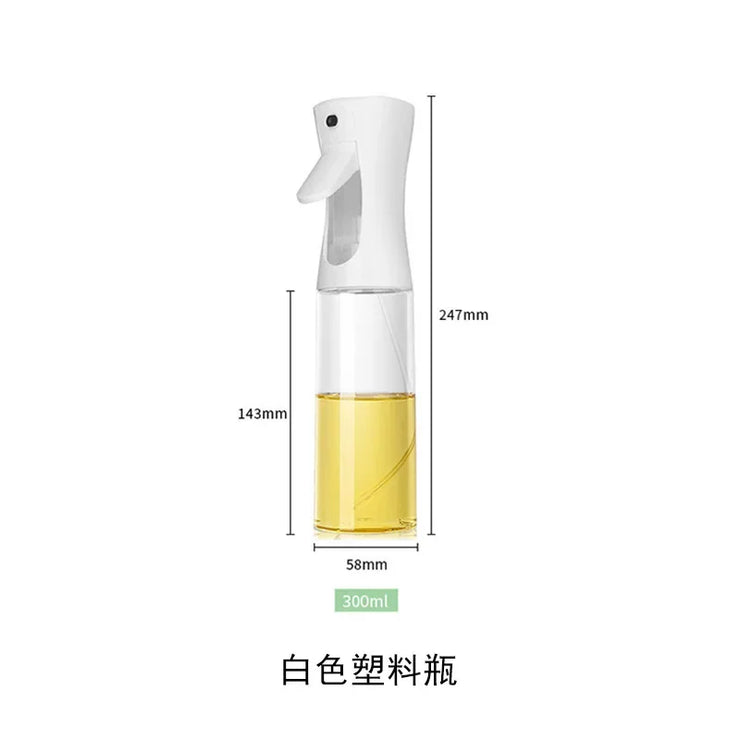 Pneumatic Oil Spray Bottle for Kitchen - Precision Cooking Oil Sprayer for BBQ, Olive Oil, Baking & Frying - BPA-Free Plastic