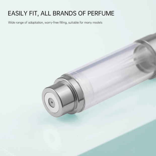 Louischanzl Perfume Atomizer Bottle magnet  Portable leather Sprayer for Boarding Tight Sealing Travel Perfume Spray gift 5ml