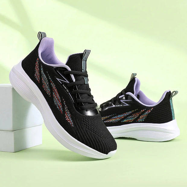 Women's Running Shoes Mesh Soft Sole Outdoor Sports Shoe Tennis Breathable Fashion Sneakers