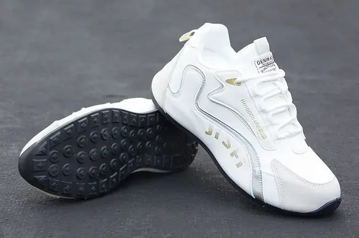 2024 Chunky Sneakers Men's Designer Soles Stylish Casual Leather Mesh Breathable Add To The Interior Platform Board Shoes