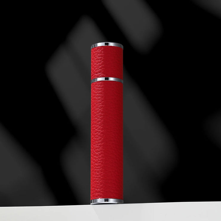 Louischanzl 10ml magnet Perfume Atomizer Bottle Portable leather Sprayer for Boarding Tight Sealing Travel Perfume Spray gift