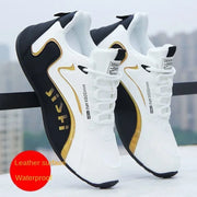 2024 Chunky Sneakers Men's Designer Soles Stylish Casual Leather Mesh Breathable Add To The Interior Platform Board Shoes