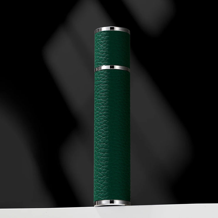 Louischanzl 10ml magnet Perfume Atomizer Bottle Portable leather Sprayer for Boarding Tight Sealing Travel Perfume Spray gift