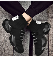 2025 New In Men's Retro Sock Sneakers High Top Chunky Men Shoes Breathable Thick Bottom Casual Shoes Zapatos De Hombre