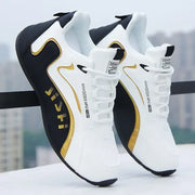 2024 Chunky Sneakers Men's Designer Soles Stylish Casual Leather Mesh Breathable Add To The Interior Platform Board Shoes