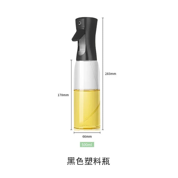 Pneumatic Oil Spray Bottle for Kitchen - Precision Cooking Oil Sprayer for BBQ, Olive Oil, Baking & Frying - BPA-Free Plastic