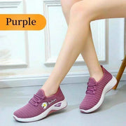2025 NEW Stylish Women's Casual Flats in Fabric, Soft Sole Sneakers for Light Running and Everyday Wear