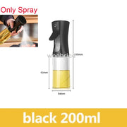 500ml Glass oil spray kitchen Spray Oil Sprayer Bottle Spray Oil Dispenser Oils Jar Cruet BBQ Baking Roasting Picnic Tool