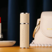 Louischanzl Perfume Atomizer Bottle magnet  Portable leather Sprayer for Boarding Tight Sealing Travel Perfume Spray gift 5ml