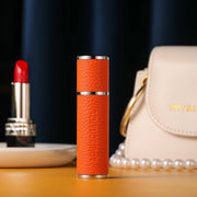 Louischanzl Perfume Atomizer Bottle magnet  Portable leather Sprayer for Boarding Tight Sealing Travel Perfume Spray gift 5ml