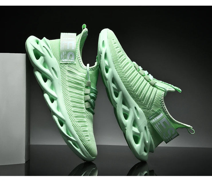Men Shoes Comfortable Sneakers Breathable Running Shoes For Women Mesh Tennis Sports Shoes Outdoor Air Waling Casual