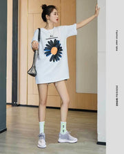Fujin 2024 Women Summer Shoes New Sock Sneakers Platform Wedge Heel Dad Shoes Chunky Sneakers Pumps Breathable Comfy Shoes