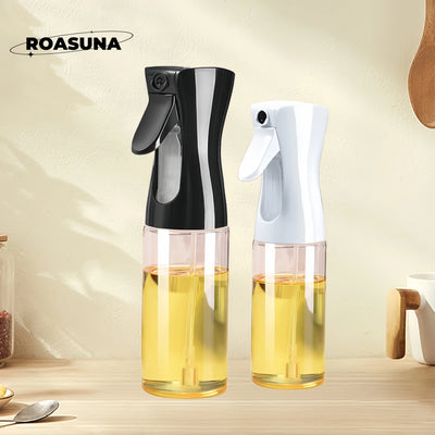 Pneumatic Oil Spray Bottle for Kitchen - Precision Cooking Oil Sprayer for BBQ, Olive Oil, Baking & Frying - BPA-Free Plastic
