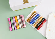 8/5ml Perfume Atomizer Portable Liquid Container For Cosmetics Traveling Mini Aluminum Spray Alcochol Empty Refillable Bottle