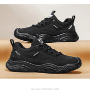 Sneakers for Men Fashion Lace Up Platform Shoe White Breathable Comfortable Male Sport Running Shoes Zapatillas 2025