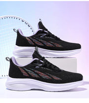 Women's Running Shoes Mesh Soft Sole Outdoor Sports Shoe Tennis Breathable Fashion Sneakers