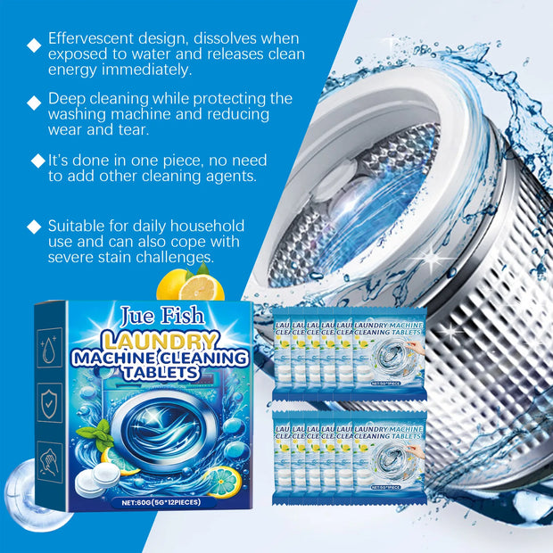2025 Washing Machine Cleaning Effervescent Tablets, Powerful Dirt Removal, Cleaning Effervescent Tablets, Cleaning Tablets