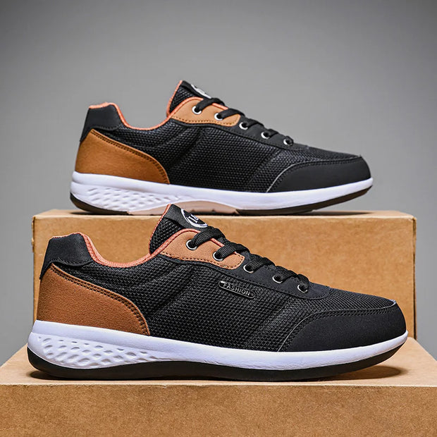 Men Running Shoes Trend Casual Shoes Fashion Mesh Breathable Leisure Male Sneakers Non-Slip Footwear Walking Men Jogging Shoes