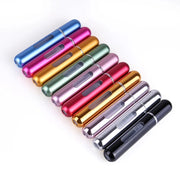 8/5ml Perfume Atomizer Portable Liquid Container For Cosmetics Traveling Mini Aluminum Spray Alcochol Empty Refillable Bottle