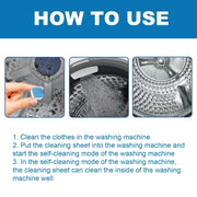 Washing Machine Cleaning Tablets Suitable Home Laundry Room Supplies