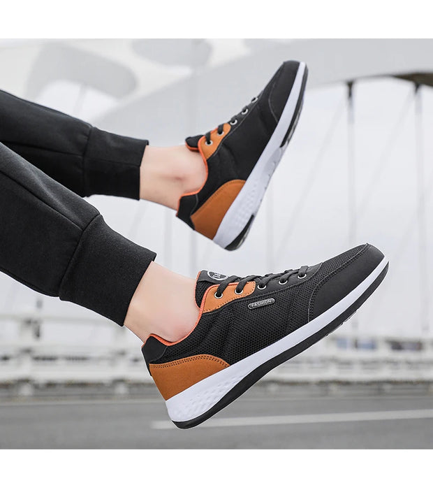 Men Running Shoes Trend Casual Shoes Fashion Mesh Breathable Leisure Male Sneakers Non-Slip Footwear Walking Men Jogging Shoes