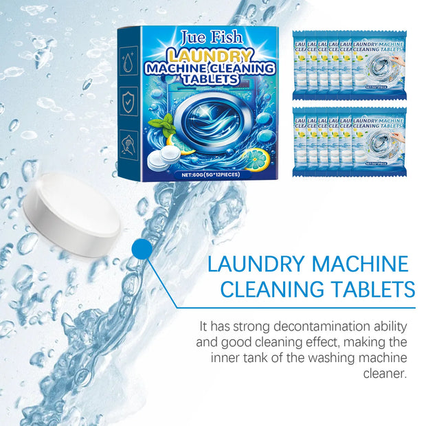 2025 Washing Machine Cleaning Effervescent Tablets, Powerful Dirt Removal, Cleaning Effervescent Tablets, Cleaning Tablets