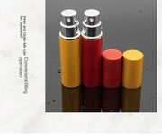 7PCS 5ML Aluminum Perfume Bottle Refillable Travel Perfume Atomizer Mini Glass Spray Bottle