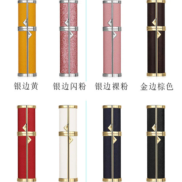Mist Spray Bottle 5ml Perfume Atomizer Portable High Quality Steel Sprayer Suitable Boarding Tight Sealing Travel Perfume Spray