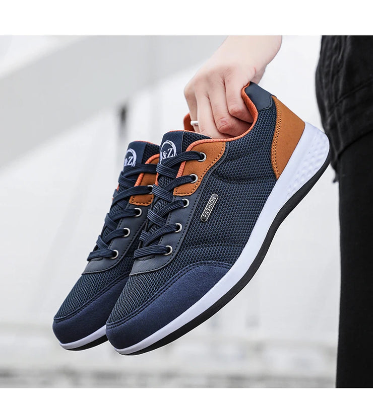 Men Running Shoes Trend Casual Shoes Fashion Mesh Breathable Leisure Male Sneakers Non-Slip Footwear Walking Men Jogging Shoes