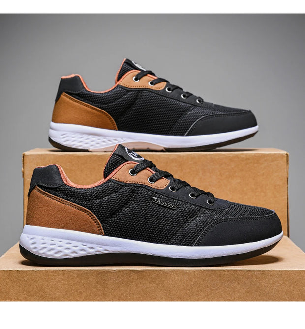 Men Running Shoes Trend Casual Shoes Fashion Mesh Breathable Leisure Male Sneakers Non-Slip Footwear Walking Men Jogging Shoes